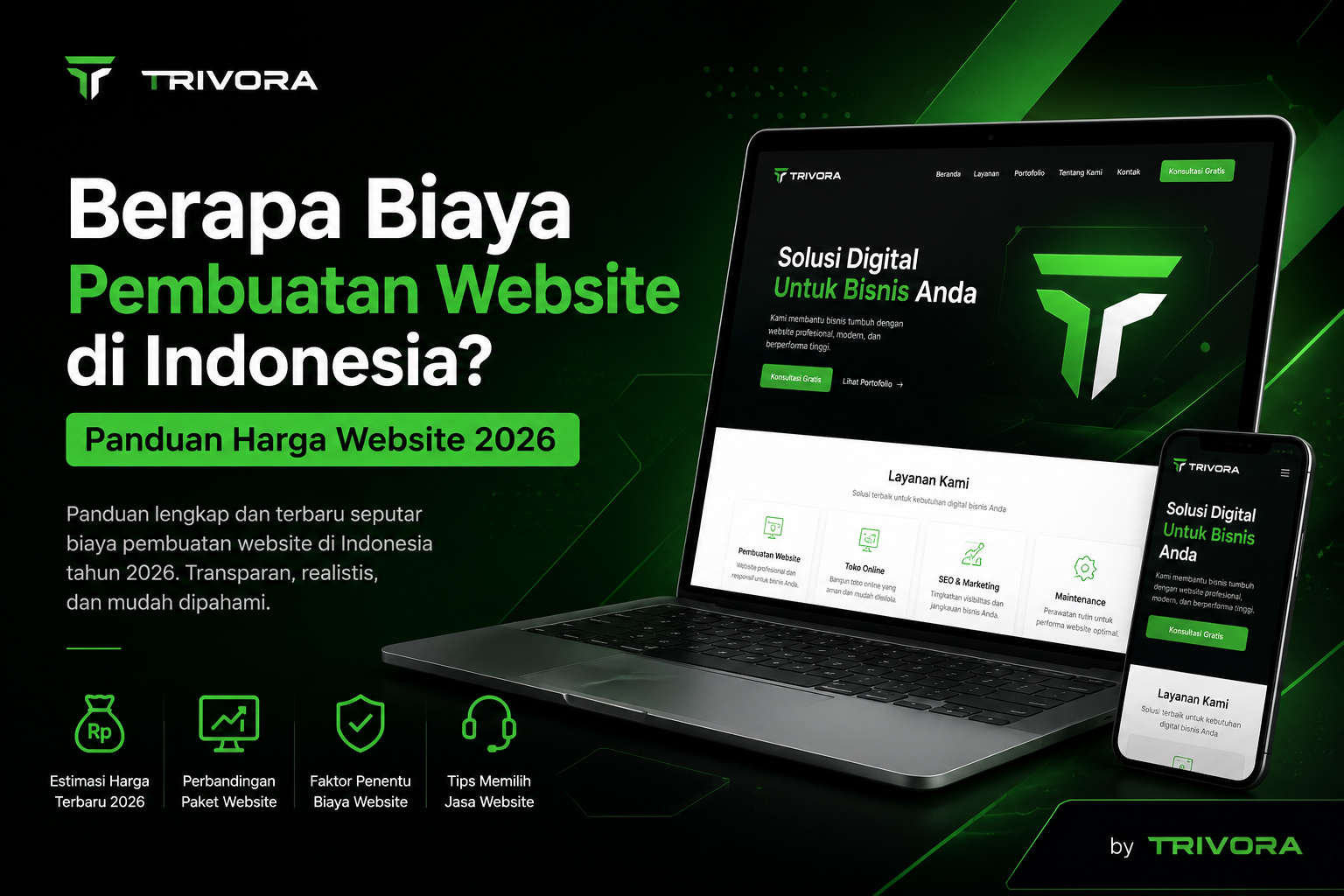 Berapa Biaya Pembuatan Website di Indonesia? Panduan Harga Website 2026